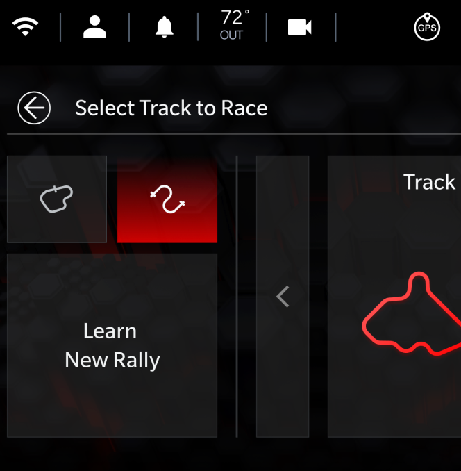 Interface after usability testing